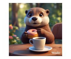 Otters AI Generated Using Wonder App